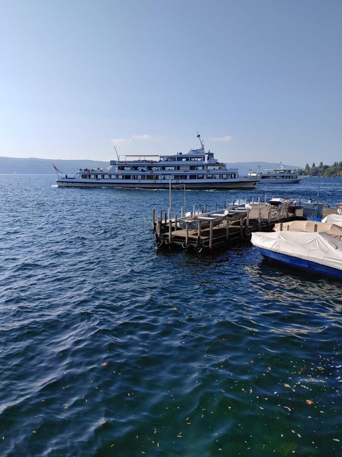 Ferienwohnung Am Bodensee Mit 3 Schlafzimmer Ueber 2 Etage Mit Kleine Balkon Bis 7 Personen อูเบอร์ลิงเงน ภายนอก รูปภาพ
